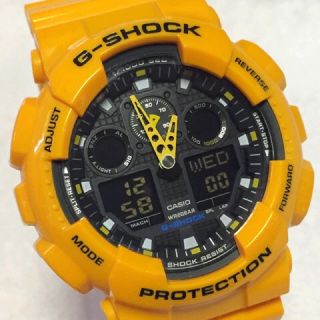 ジーショック(G-SHOCK)のバンブルビーカラー GA-100A-9AJF G-SHOCK(腕時計(デジタル))