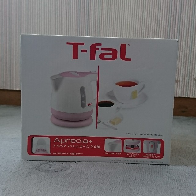 T-fal(ティファール)のT-faLケトル0.8 スマホ/家電/カメラの生活家電(電気ケトル)の商品写真