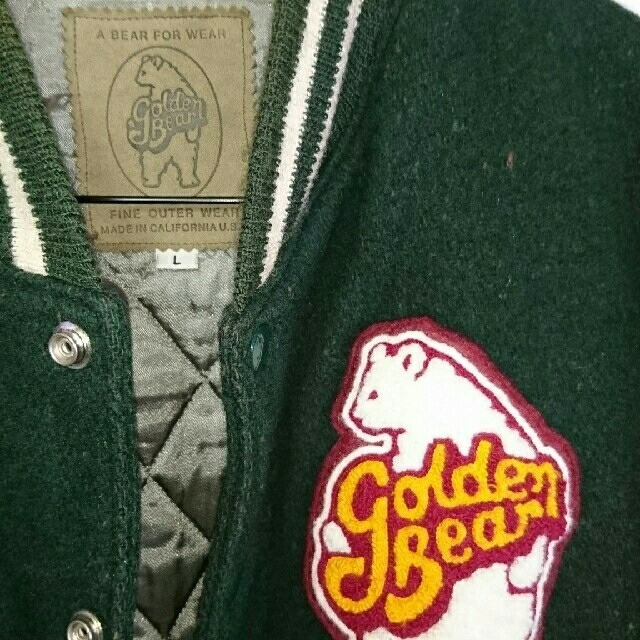 Golden Bear - made in USA ゴールデンベアースタジャン 古着の通販 by ...