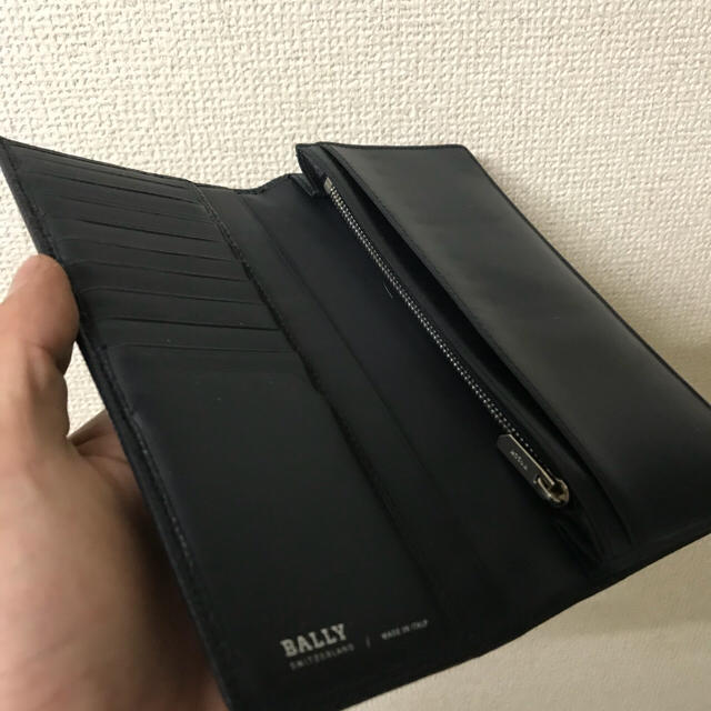 Bally - 【 BALLY 】長財布 BLACK 超美品！の通販 by 峡清 shop｜バリーならラクマ