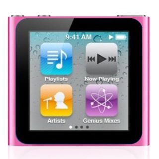 アップル(Apple)の【新品 未開封】iPod  nano 本体 第6世代 ピンク MC698J/A(ポータブルプレーヤー)