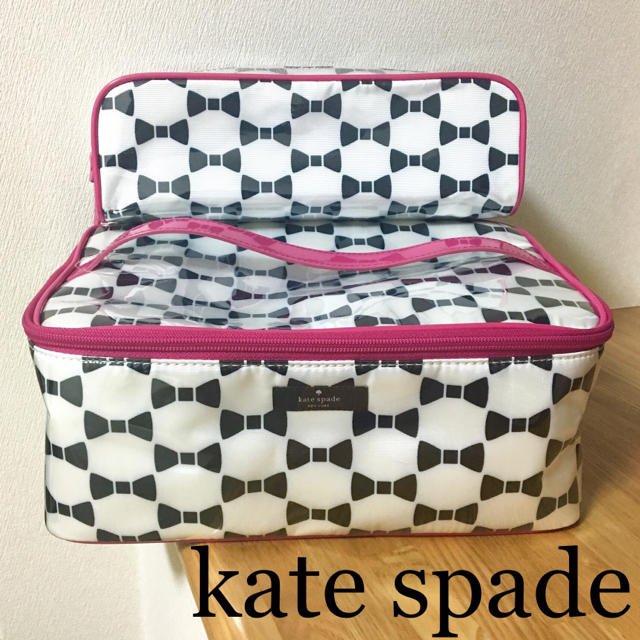 ケイトスペード kate spade ♠️ コスメポーチ バニティ ポーチ レアレディース