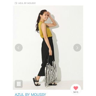 アズールバイマウジー(AZUL by moussy)のガウチョ(カジュアルパンツ)