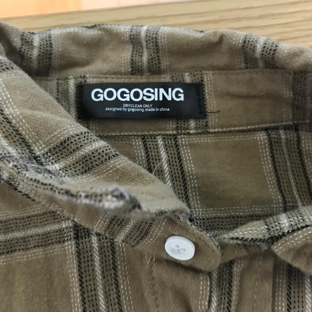 GOGOSING(ゴゴシング)のチェックシャツ レディースのトップス(シャツ/ブラウス(長袖/七分))の商品写真