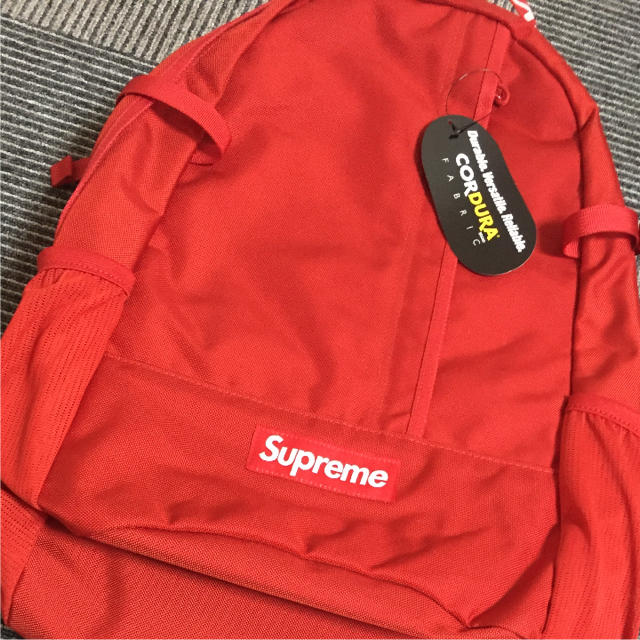 supreme back pack レッド 最安値バッグ