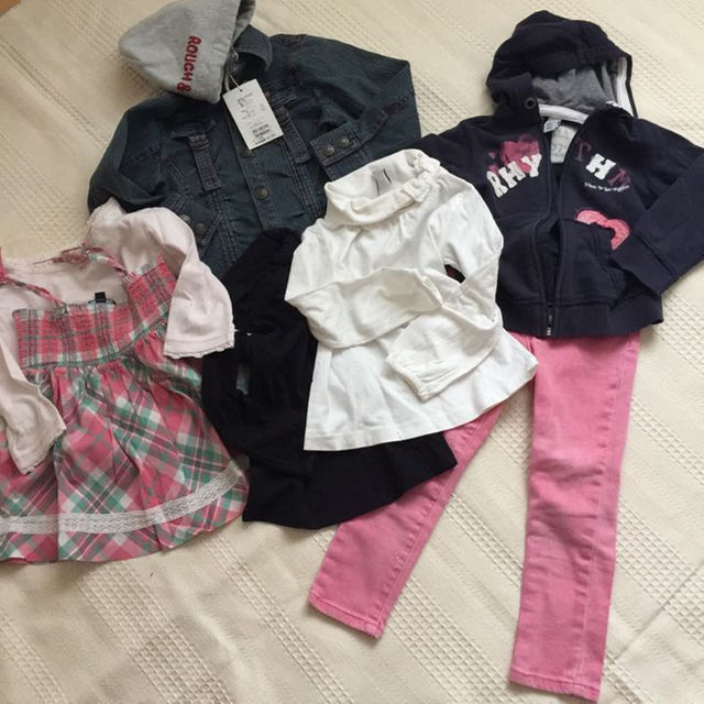 ZARA(ザラ)のラルフローレン、ZARA、Gap、eaB など可愛いセット 100 キッズ/ベビー/マタニティのキッズ服女の子用(90cm~)(その他)の商品写真