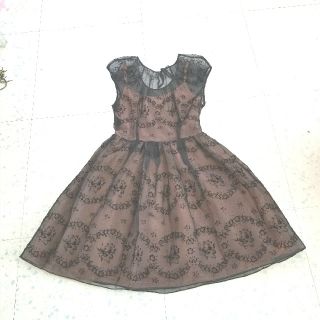 レッドヴァレンティノ(RED VALENTINO)のレッドヴァレンチノredvalentinoシルクワンピース４２(ひざ丈ワンピース)