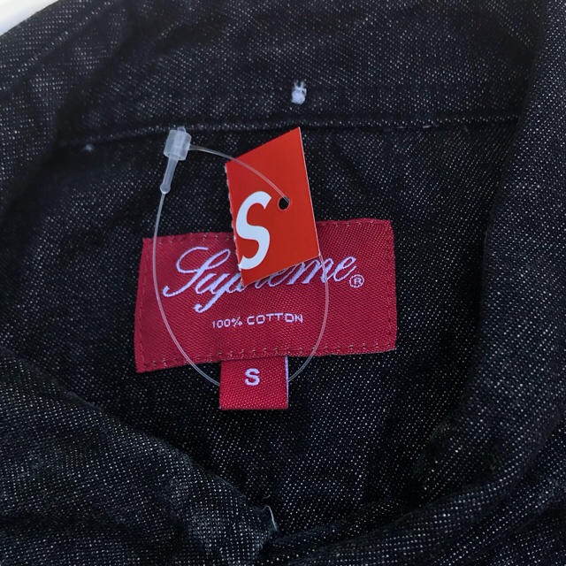 送料込 希少S supreme 18SS week4 Denim Shirt