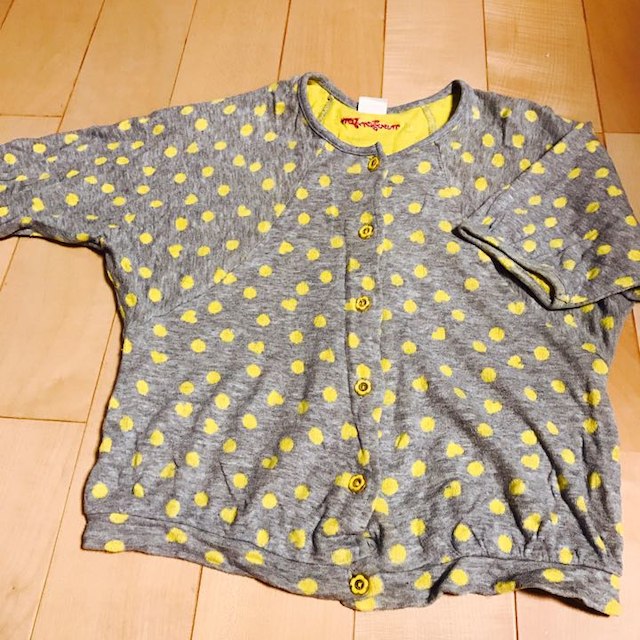 mou jon jon(ムージョンジョン)のmoujonjon◎カーディガン◎120 キッズ/ベビー/マタニティのキッズ服女の子用(90cm~)(ジャケット/上着)の商品写真