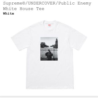 シュプリーム(Supreme)のsupreme undercover public enemy white (Tシャツ/カットソー(半袖/袖なし))