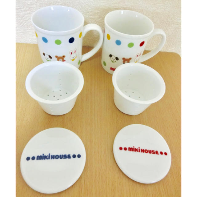 mikihouse(ミキハウス)の«最終値下げ»mikihouseマグカップ インテリア/住まい/日用品のキッチン/食器(グラス/カップ)の商品写真