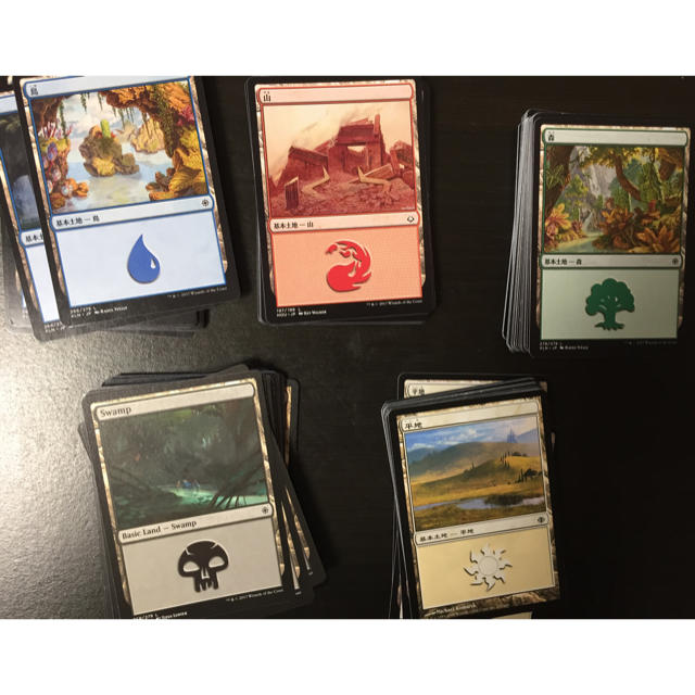 マジック：ザ・ギャザリング(マジックザギャザリング)のmtg 土地カード 引退 エンタメ/ホビーのトレーディングカード(Box/デッキ/パック)の商品写真