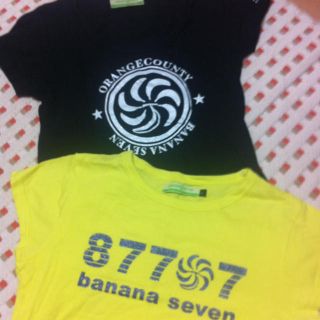 BANANASEVEN＊T 2枚SET☆(Tシャツ(半袖/袖なし))