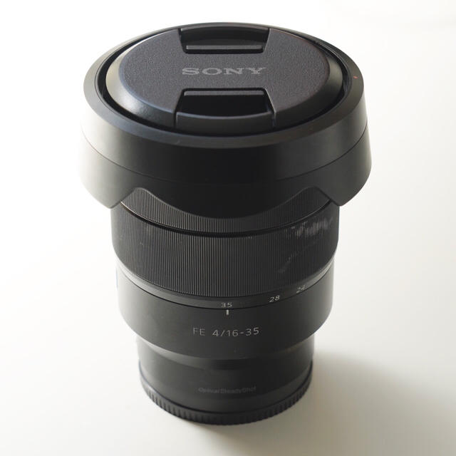 SONY(ソニー)のSONY FE 16-35 F4 ZA OSS 中古品 スマホ/家電/カメラのカメラ(レンズ(ズーム))の商品写真