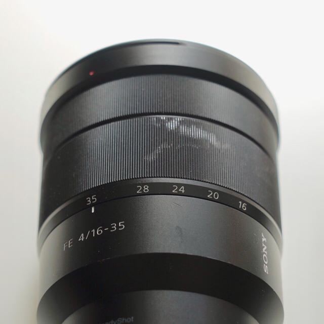 SONY(ソニー)のSONY FE 16-35 F4 ZA OSS 中古品 スマホ/家電/カメラのカメラ(レンズ(ズーム))の商品写真