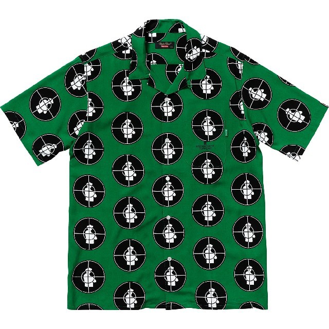 Supreme　Public Enemy Rayon Shirt