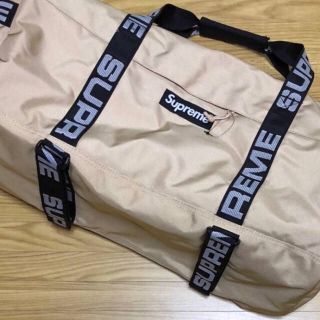 シュプリーム(Supreme)のSupreme Duffle Bag Tan 小さい方(ボストンバッグ)