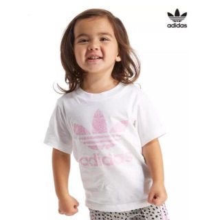 アディダス(adidas)のadidas アディダス ロゴ Tシャツ キッズ kids 80cm(Tシャツ/カットソー)