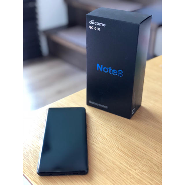 SIMフリー】新品未使用 Galaxy Note8 SC-01K ブラック SIMフリー】新品未使用 Galaxy Note8 SC-01K ブラック
