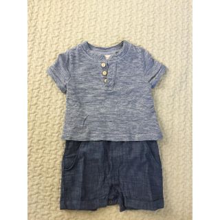 ベビーギャップ(babyGAP)のbabygap 半袖ロンパース(ロンパース)