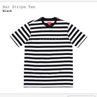 シュプリーム(Supreme)のSupreme bar stripe tee ボーダー Lサイズ(Tシャツ/カットソー(半袖/袖なし))