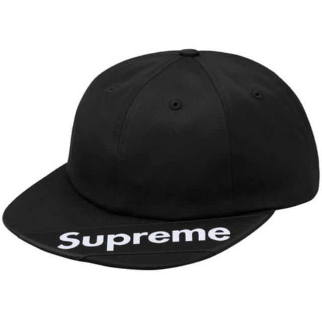 supreme 6パネルキャップ