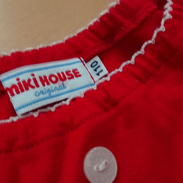 mikihouse(ミキハウス)のミキハウス110㎝ キッズ/ベビー/マタニティのキッズ服女の子用(90cm~)(ワンピース)の商品写真