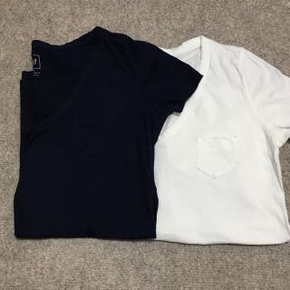 ギャップ(GAP)のGAP  ワンポケVネックT 2枚セット(Tシャツ(半袖/袖なし))