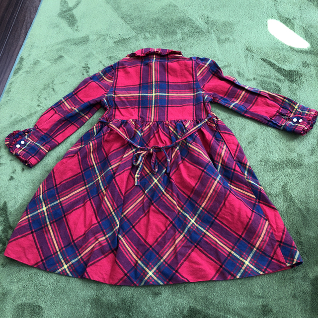 Ralph Lauren(ラルフローレン)のRチェック ワンピース90 キッズ/ベビー/マタニティのキッズ服女の子用(90cm~)(ワンピース)の商品写真