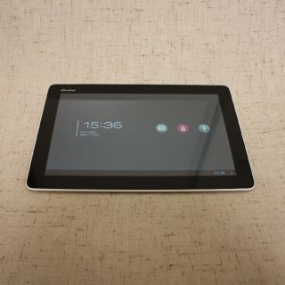 【値下げします】docomo dtab 01 シルバー(タブレット)