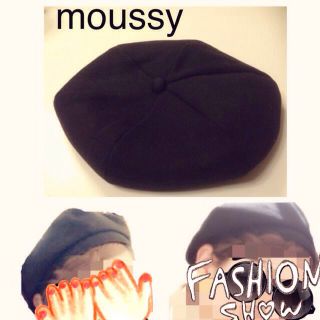 マウジー(moussy)のmoussy♡ベレー帽(ハンチング/ベレー帽)