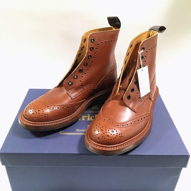 Tricker's M2508 トリッカーズ カントリーブーツ マロン