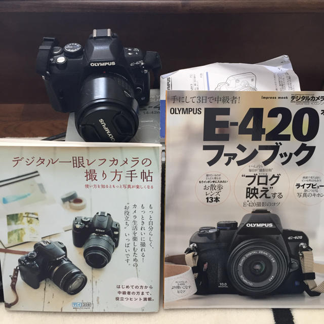 奥の兄さん 専用 OLYMPUS E-420 一眼レフカメラ レンズキットのサムネイル
