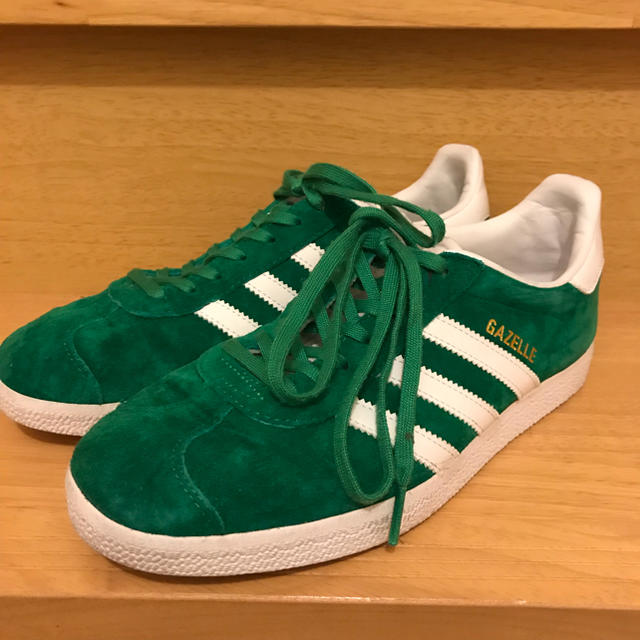 adidas gazelle ガゼル 緑 24.5