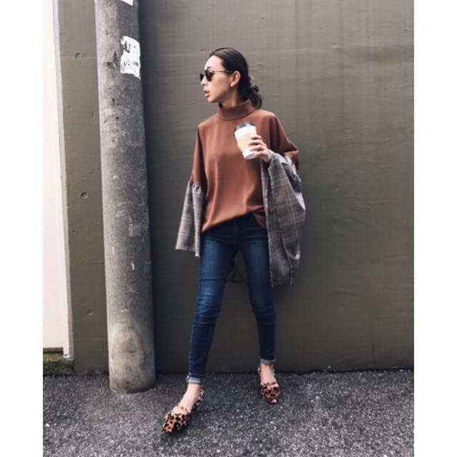 Ameri VINTAGE - blythe kimono sleeve shirts ブラウンの通販