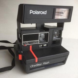 ポラロイドインスタントカメラ Polaroid One Step Flash(フィルムカメラ)