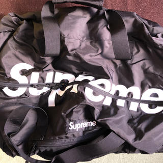 シュプリーム(Supreme)のSupreme 2017ss duffle bag ブラック(ボストンバッグ)