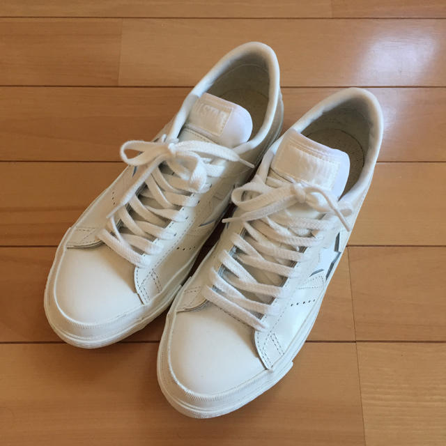 CONVERSE - CONVERSE コンバース ワンスター オールホワイト レザー