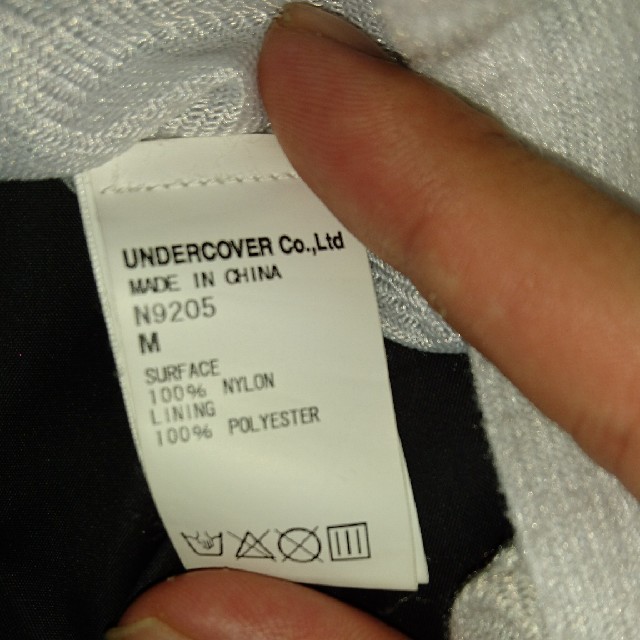 UNDERCOVER(アンダーカバー)のばーなびー様専用undercoverコーチジャケット メンズのジャケット/アウター(ナイロンジャケット)の商品写真