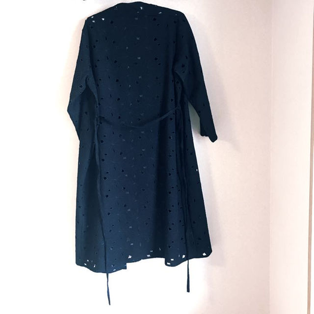 Le pivot レース ローブ Le pivot( ル・ピボット) インディゴレースローブ(Navy)の通販