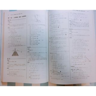 UO10-077 鉄緑会 高3文系数学 入試数学問題集 第1/2部 テキスト通年セット 2020 計2冊 24S0D