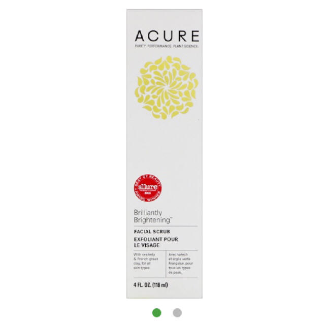 Cosme Kitchen(コスメキッチン)のACURE スクラブ フェイス用 コスメ/美容のスキンケア/基礎化粧品(洗顔料)の商品写真