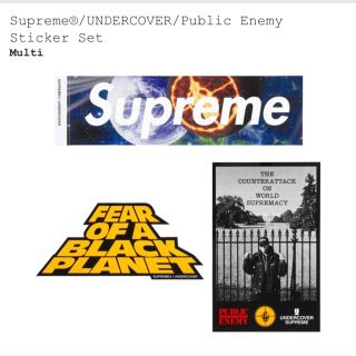 シュプリーム(Supreme)の国内正規 新品 Undercover Supreme Public Enemy(ステッカー)