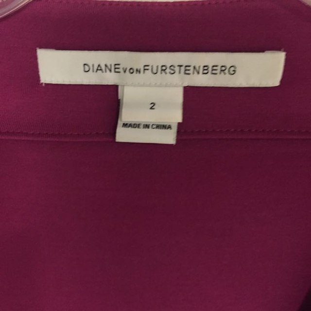 DIANE von FURSTENBERG(ダイアンフォンファステンバーグ)の★新品★ダイアン ピンクラップドレス#2 レディースのワンピース(ひざ丈ワンピース)の商品写真