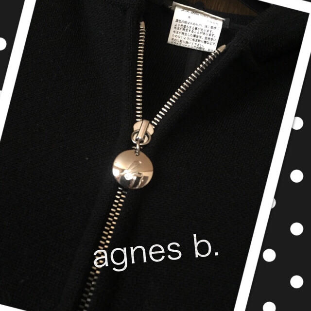 agnes b.(アニエスベー)のagnes b.♡お洒落なウール100%ロングパーカー レディースのトップス(パーカー)の商品写真