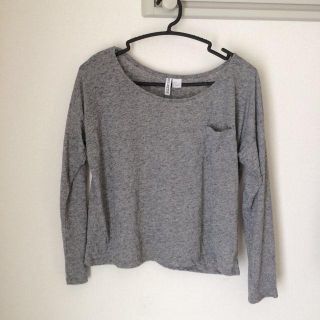 エイチアンドエム(H&M)のH&M♡ショートカットソー(カットソー(長袖/七分))