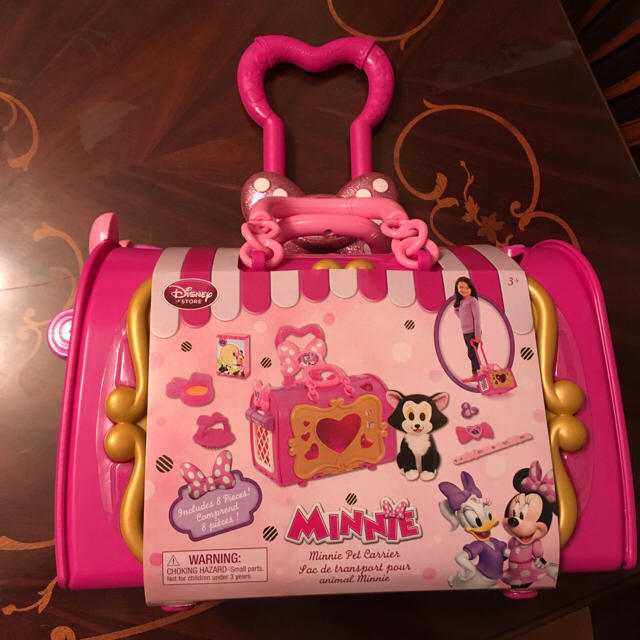 Disney(ディズニー)の新品 ミニー デイジー ペットキャリー フィガロ ディズニー キッズ/ベビー/マタニティのおもちゃ(手押し車/カタカタ)の商品写真