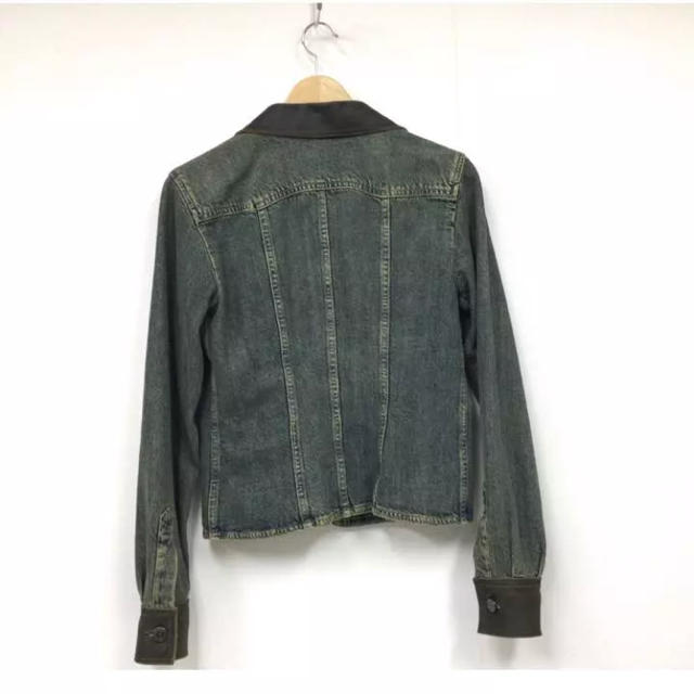 CHANEL - CHANEL シャネル 00Aデニム×レザージャケット 38サイズ G CHANEL - CHANEL シャネル 00Aデニム×レザージャケット 38サイズ G