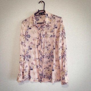 ミッシュマッシュ(MISCH MASCH)の花柄シャツブラウス(シャツ/ブラウス(長袖/七分))