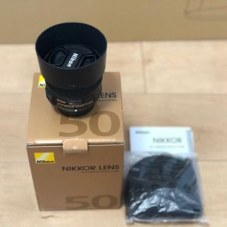 ニコン(Nikon)の美品 Nikon ニコン AF-S DX NIKKOR 50mm f/1.8 G(レンズ(単焦点))